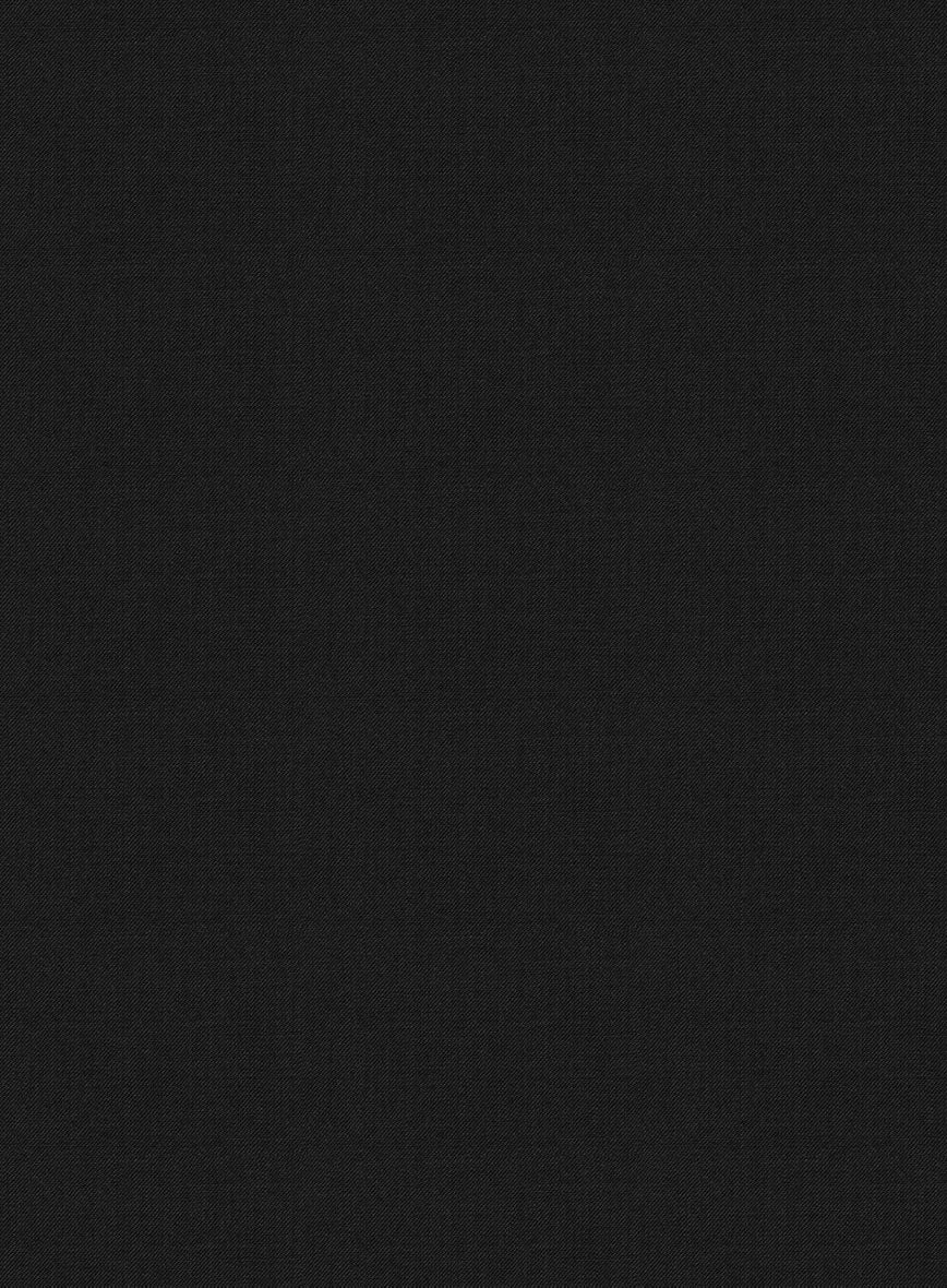 Black Merino Wool Double Breasted Jacket - Image 3