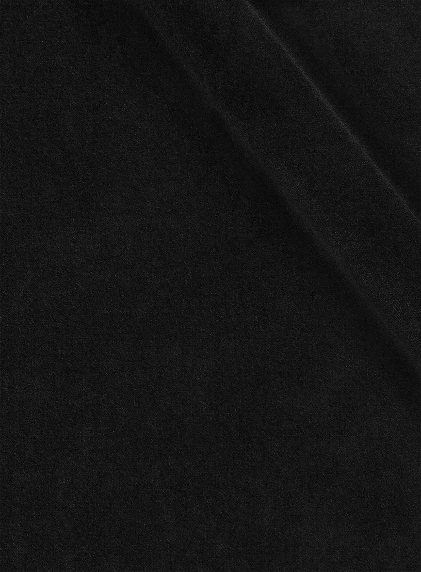 Black Velvet Tuxedo Jacket - Image 4