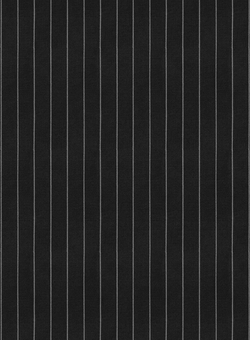 Bristol Black Rope Stripe Double Breasted Jacket - Image 3