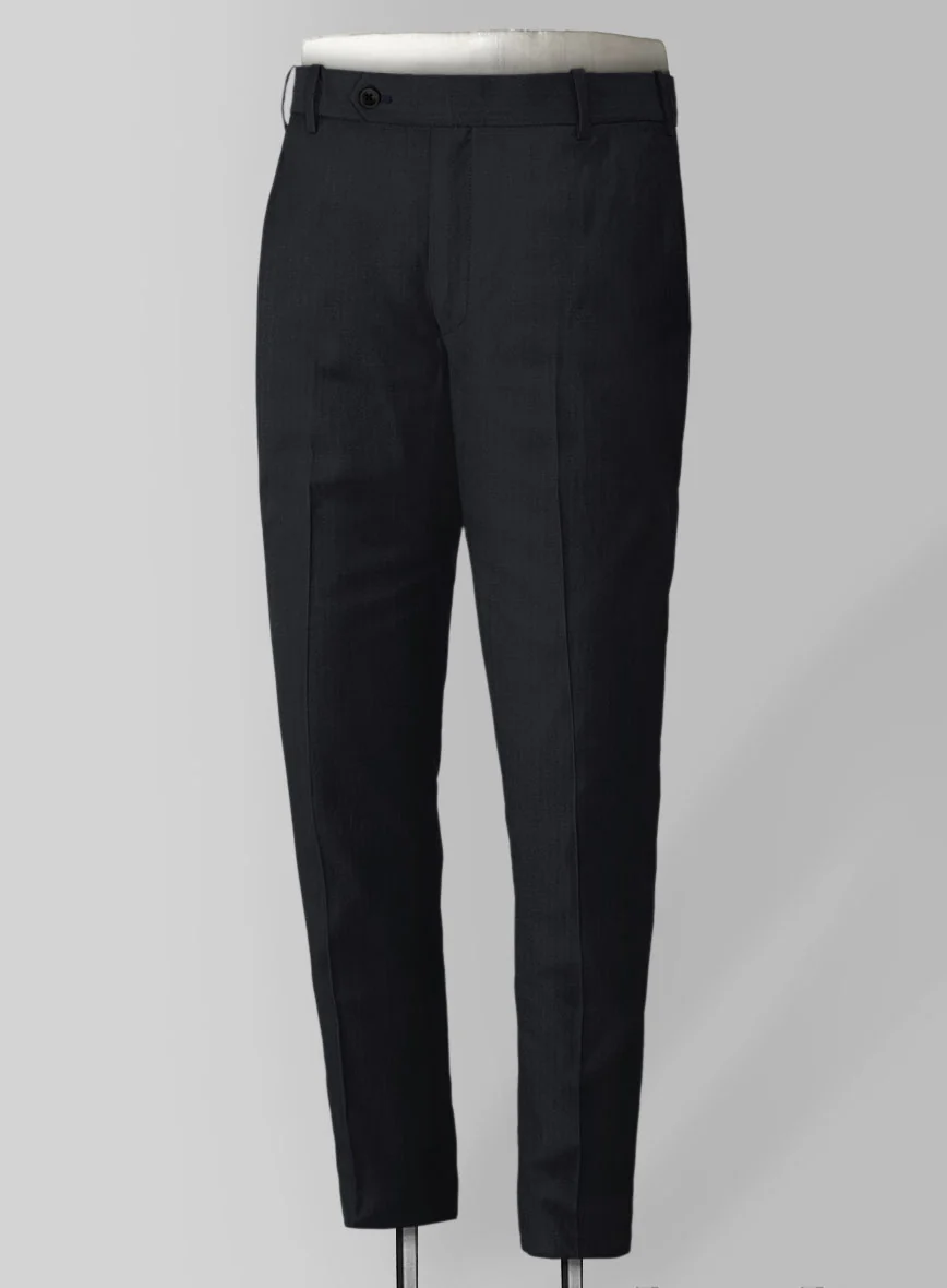 Bristol Midnight Herringbone Pants - Image 2