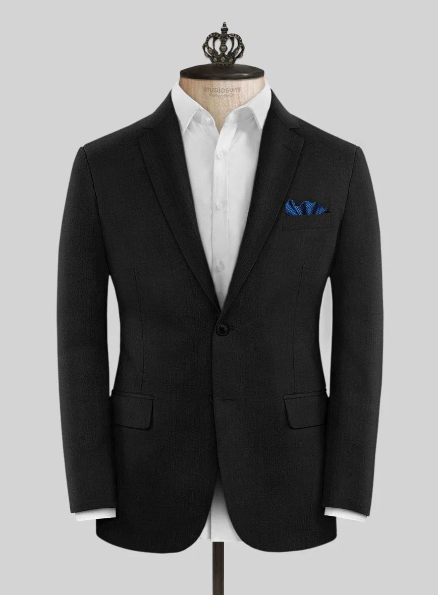 Bristol Umino Black Herringbone Jacket