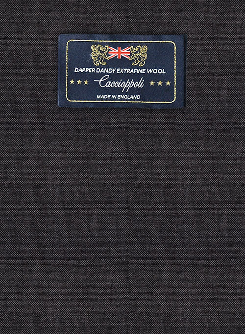 Caccioppoli Dapper Dandy Odreva Slate Blue Wool Suit - Image 2