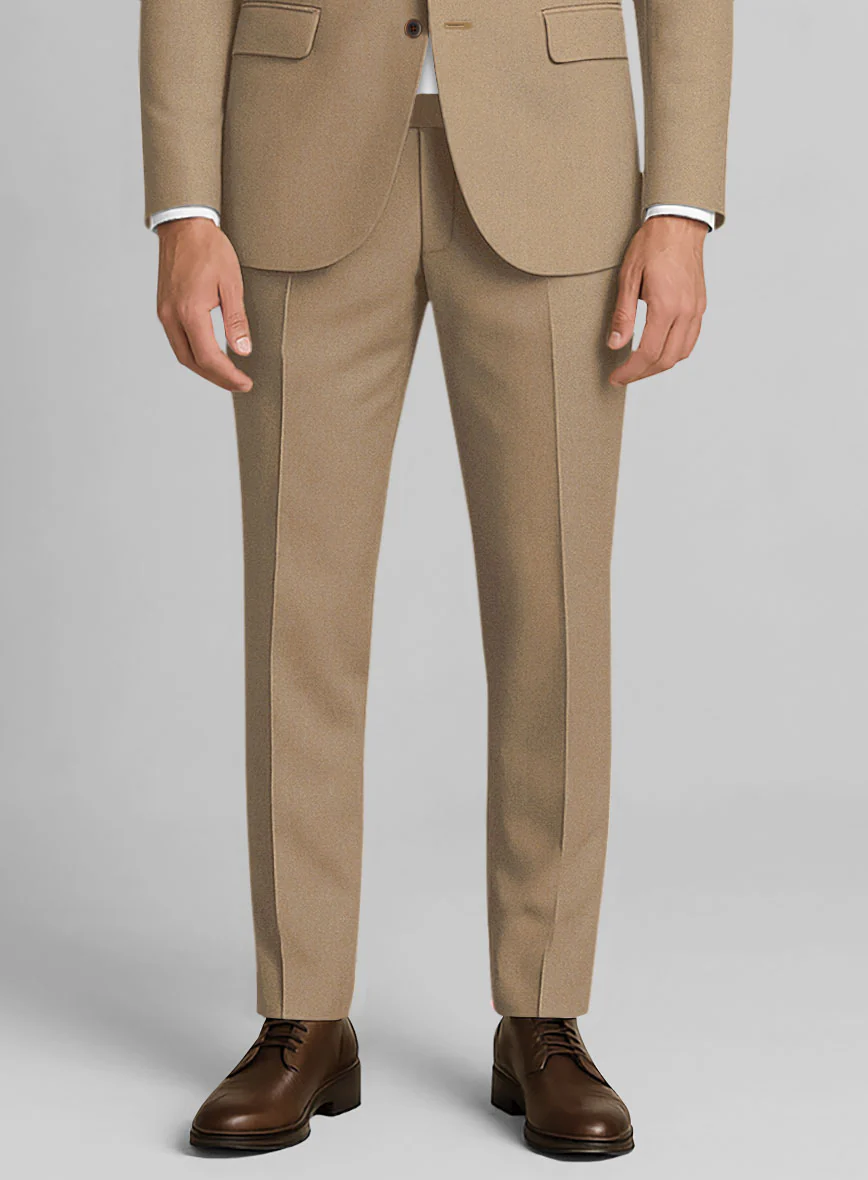 Camel Khaki Stretch Chino Pants