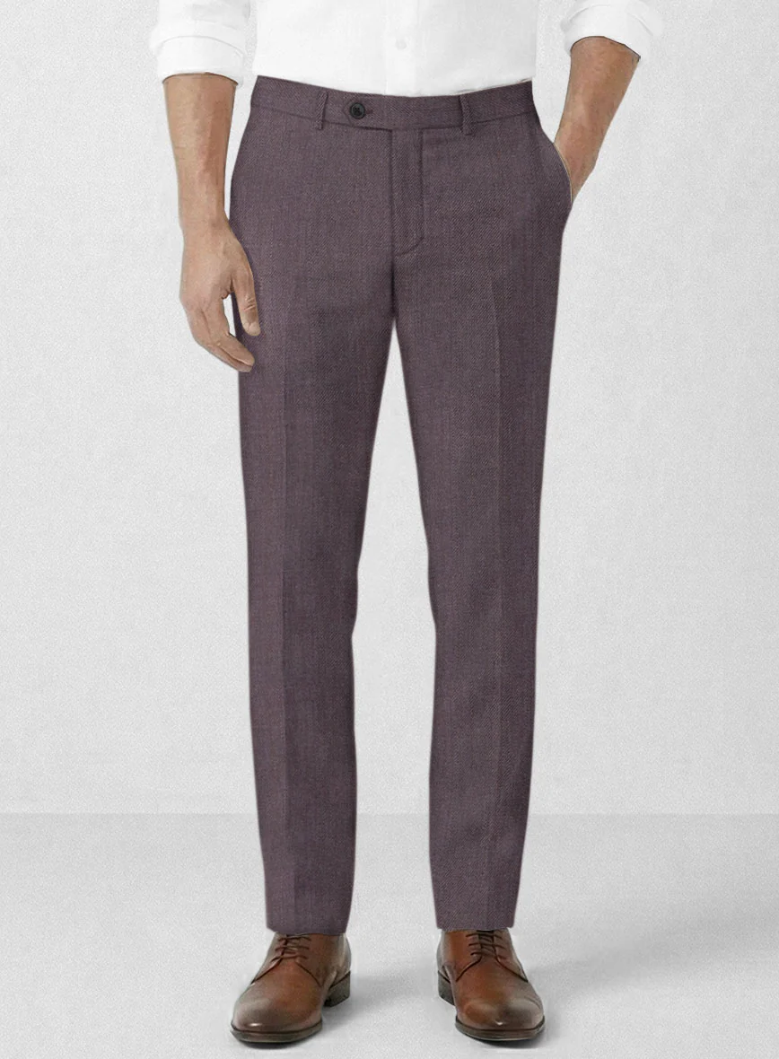 Campari Mystic Mauve Linen Suit - Image 5