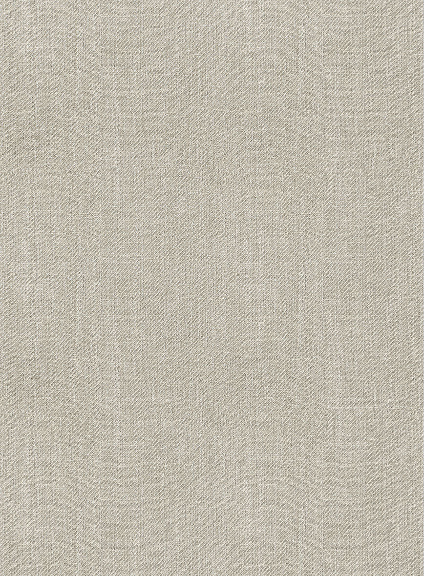 Campari Oatmeal Linen Suit - Image 8