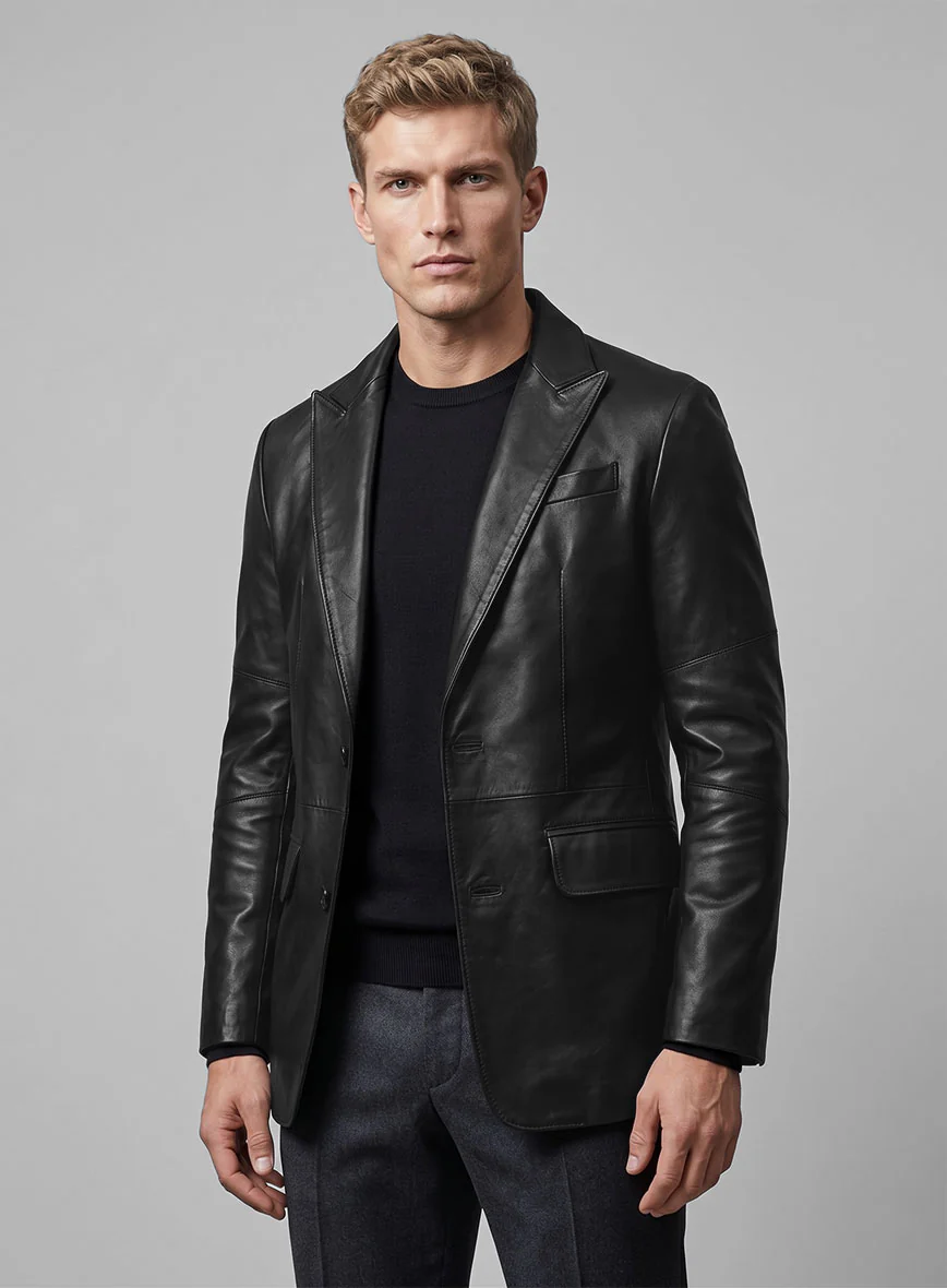 Catwalk Leather Blazer # 2 - Image 5