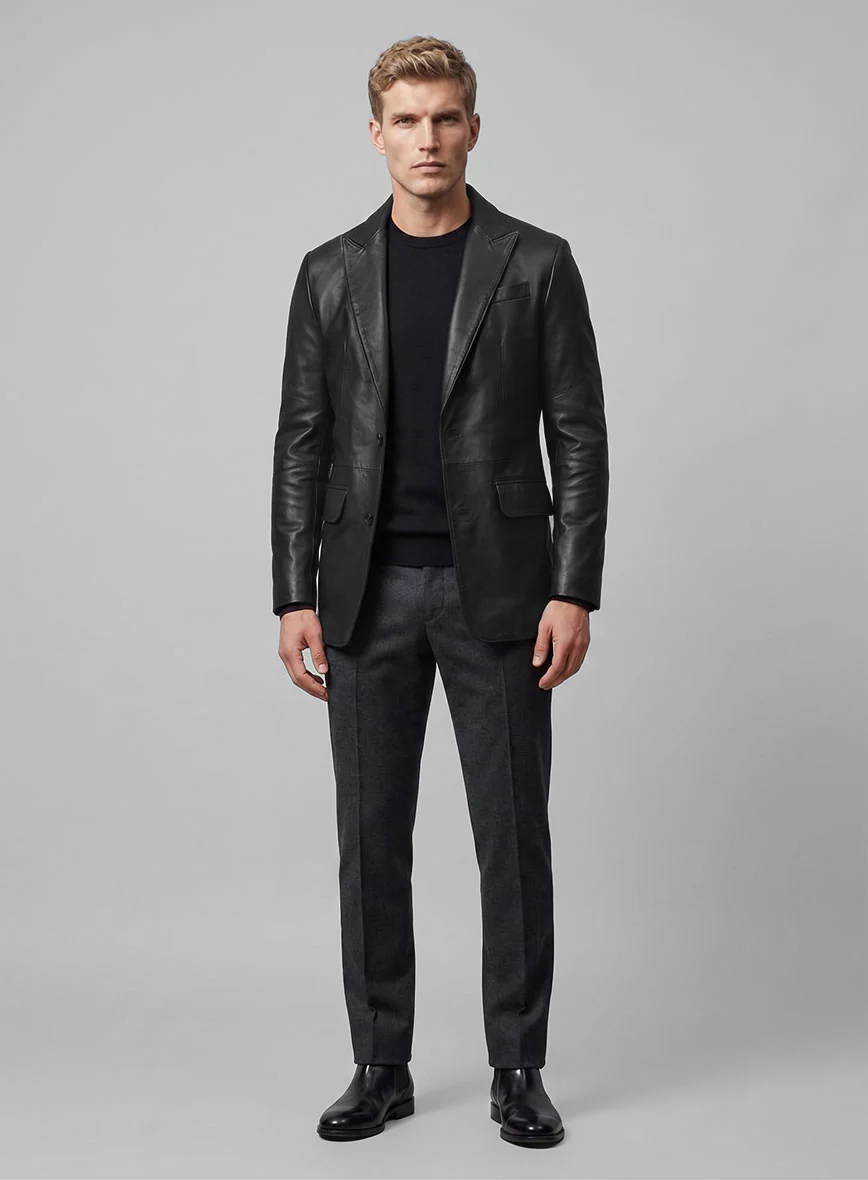 Catwalk Leather Blazer # 2 - Image 6