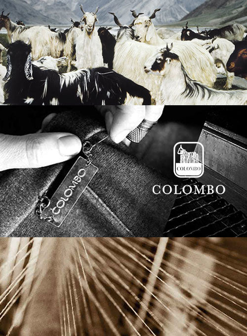 Colombo Tom Blue Cashmere Jacket - Image 5
