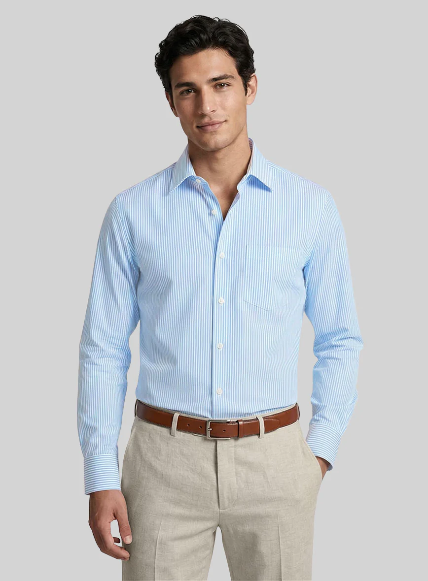 Dockside Stripe Cotton Shirt