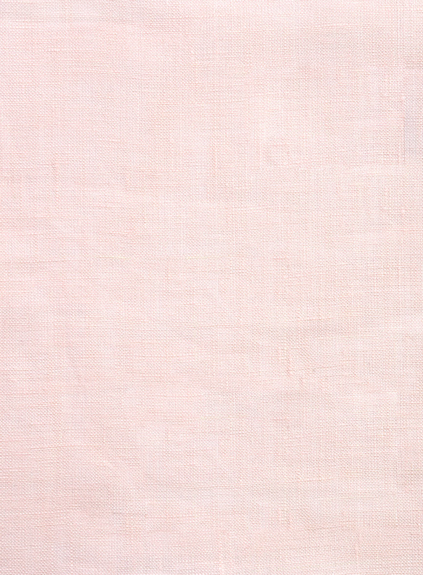 Dublin Baby Pink Linen Shirt - Image 5