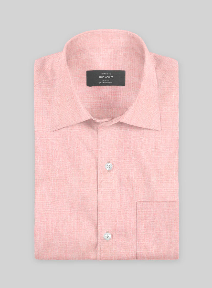 Dusky Pink Cotton Shirt