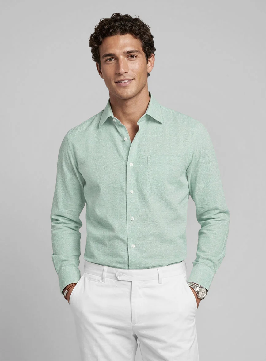 Evercrest Dobby Cotton Lycra Shirt