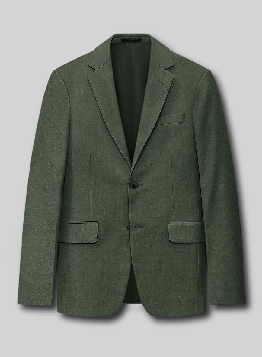Fresco Green Wool Suit - Image 4