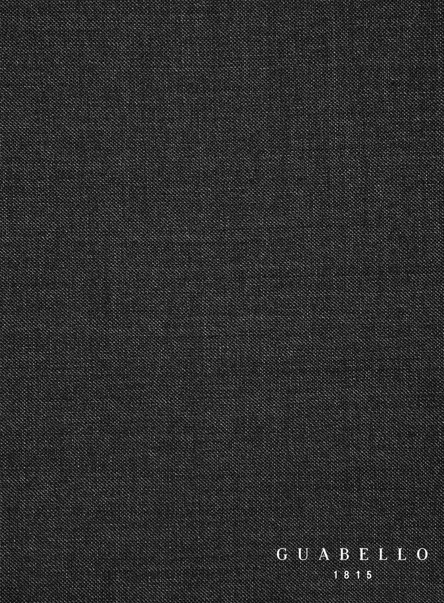 Guabello Charcoal Sharkskin Suit - Image 6