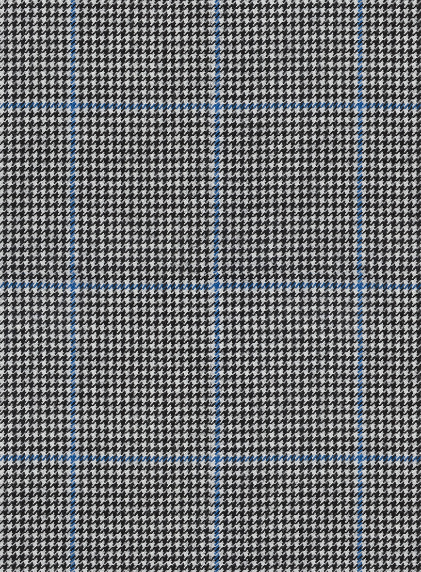 Hardy Minnis Houndstooth Check Wool Suit - Image 8