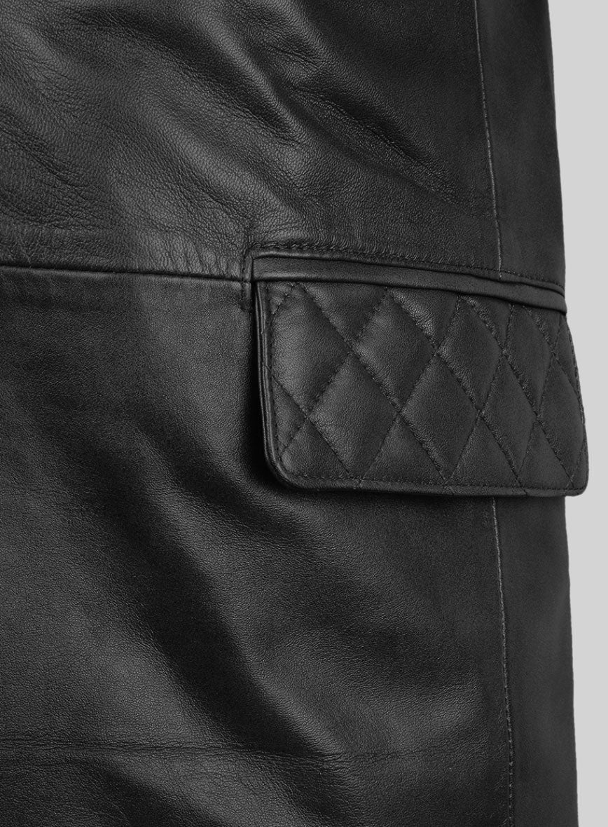 Harper Leather Blazer - Image 5