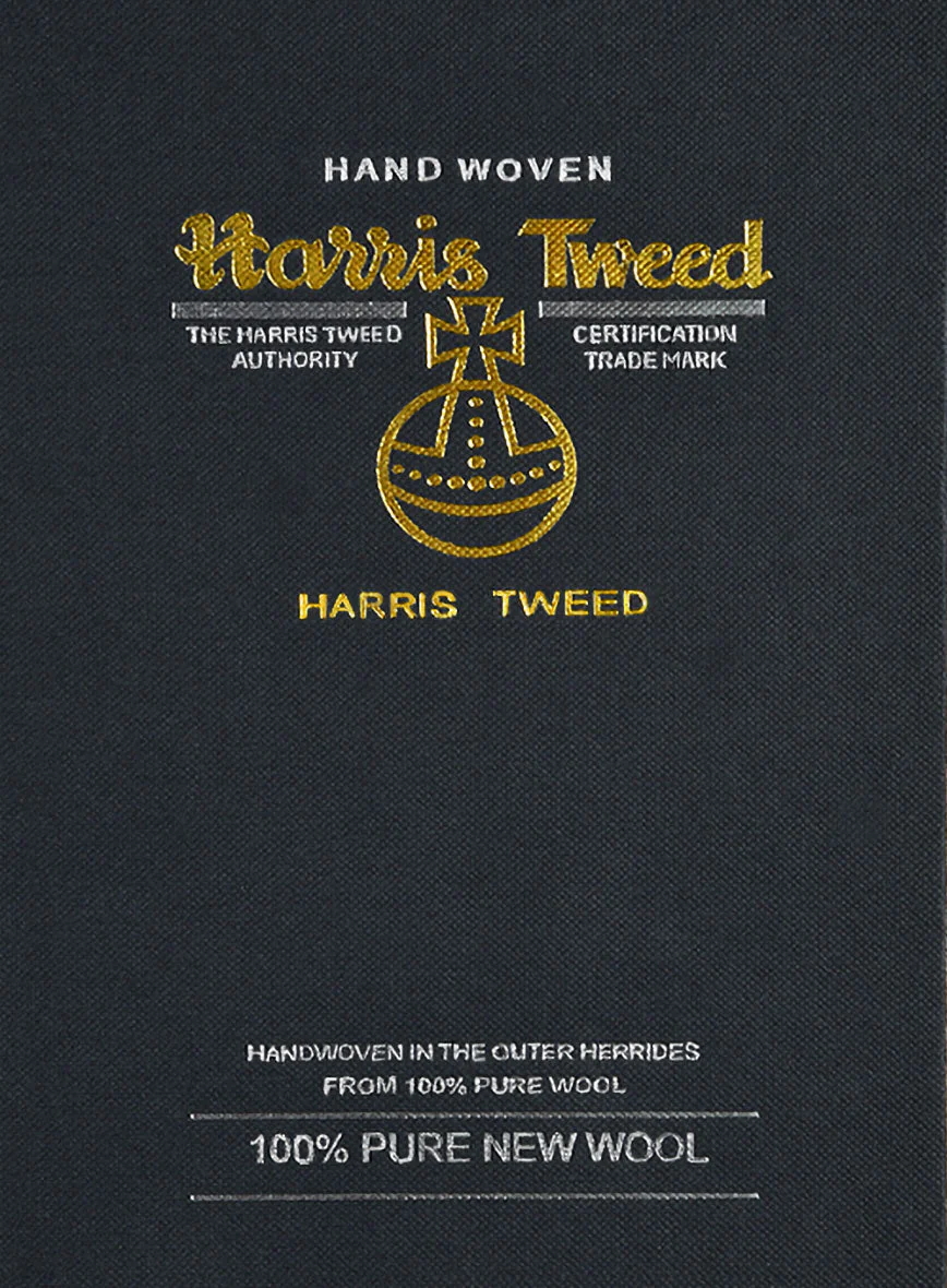 Harris Tweed Scot Gray Double Breasted Suit - Image 5