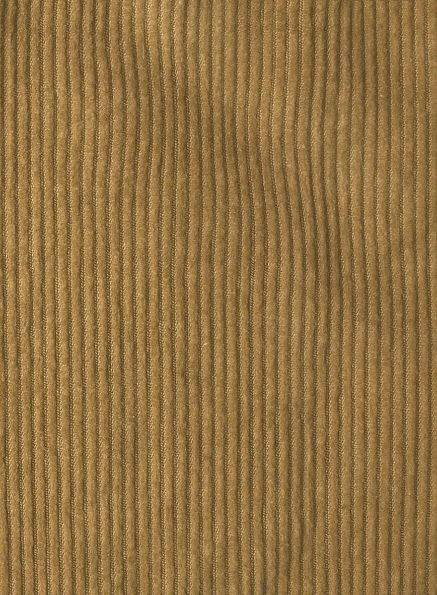 Henrik Belted Khaki Corduroy Jacket - Image 6