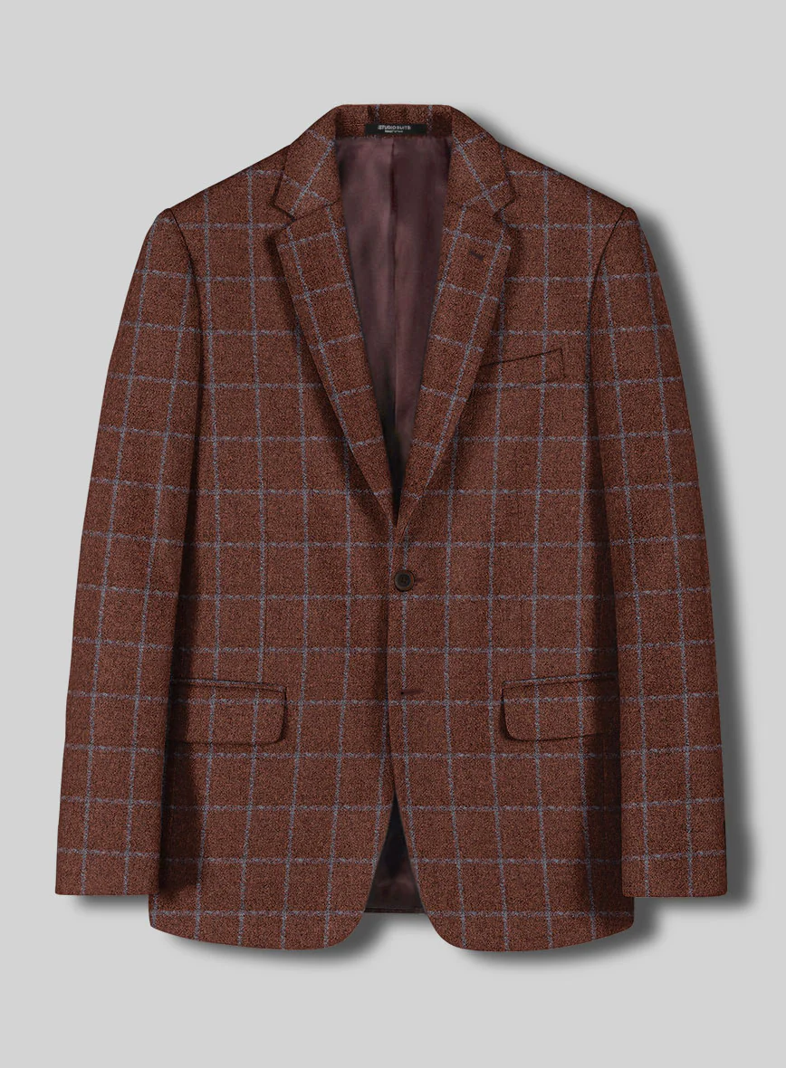 Italian Alonxi Checks Tweed Jacket