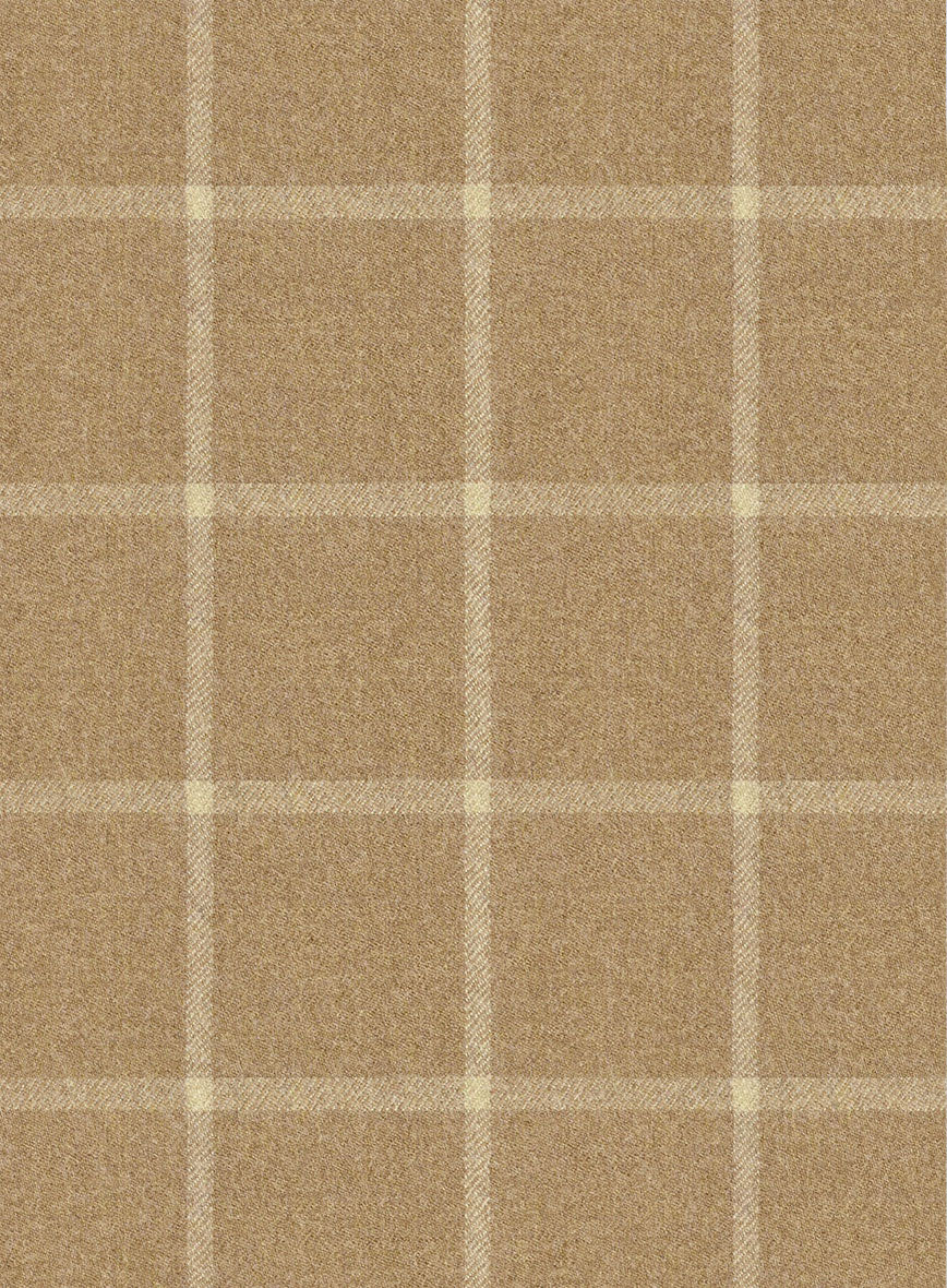 Italian Anbino Camel Brown Wool Jacket - Image 2