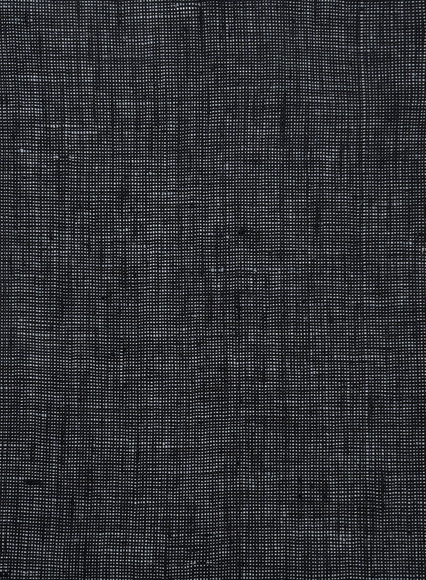 Italian Blu Linen Suit - Image 7