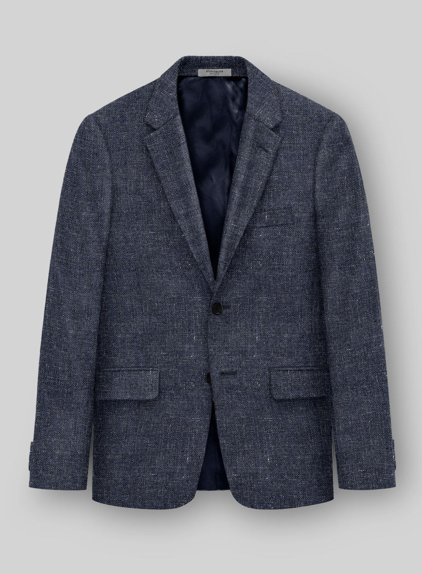 Italian Cotton Linen Hopsack Anibal Suit - Image 3