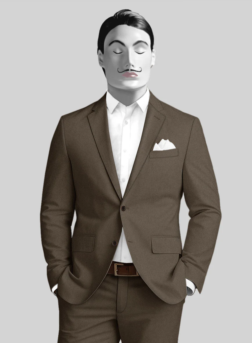Italian Cotton Lycra Zaltex Suit - Image 3