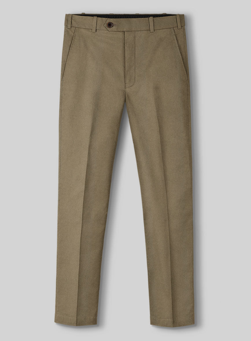 Italian Hunter Khaki Cotton Stretch Suit - Image 6