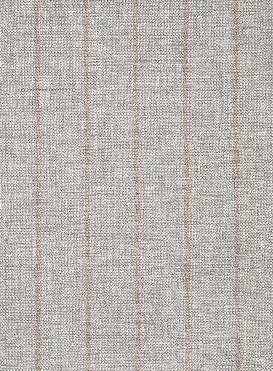 Italian Linen Ashara Stripe Jacket - Image 3