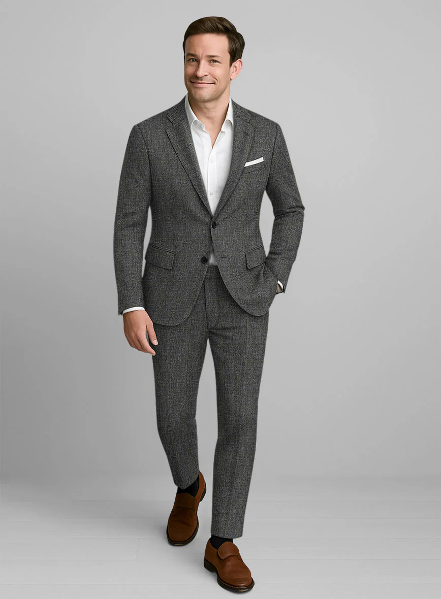 Italian Linen Blackstone Suit