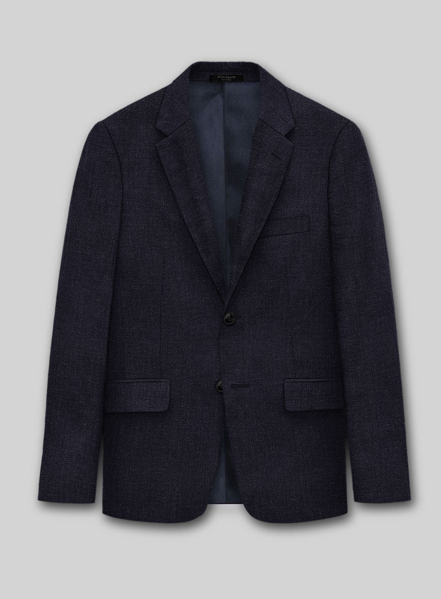 Italian Linen Deep Navy Jacket