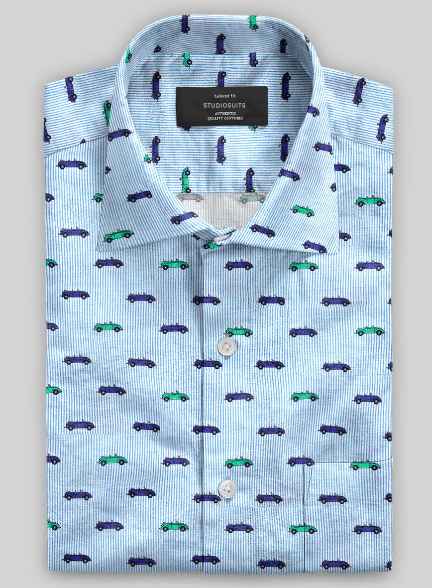Italian Linen Luggo Shirt