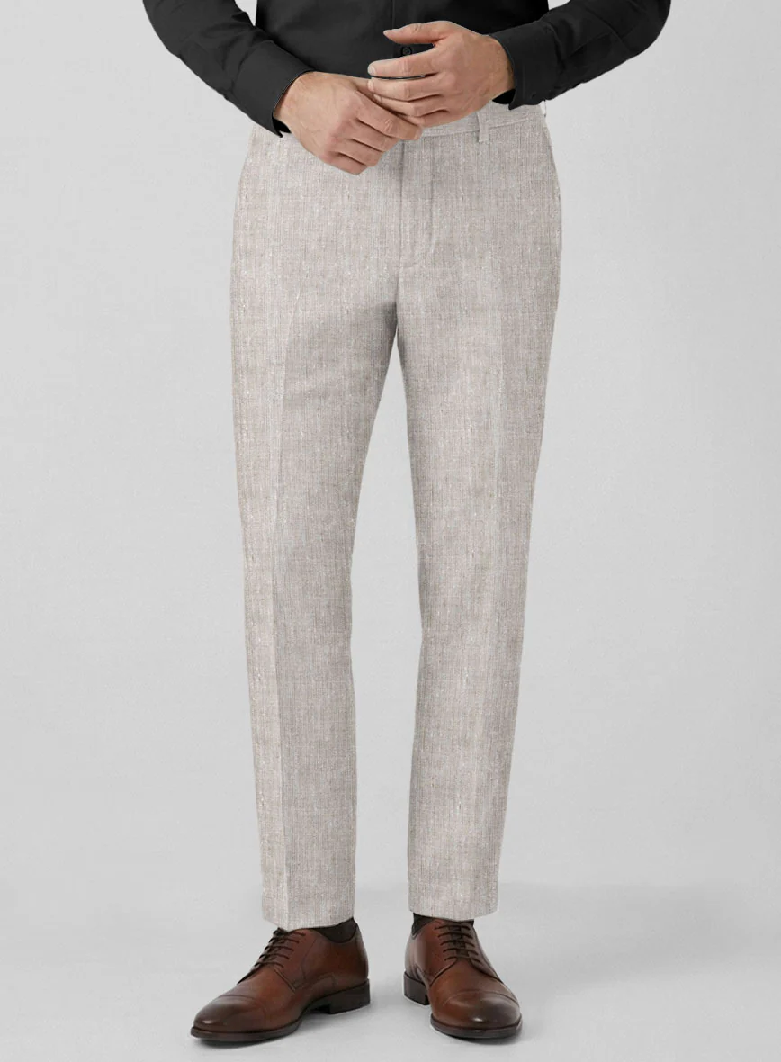 Italian Linen Silk Elcino Pants