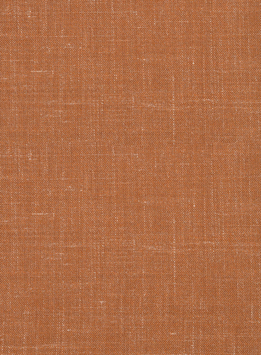 Italian Murano Tuscan Clay Wool Linen Silk Jacket - Image 3