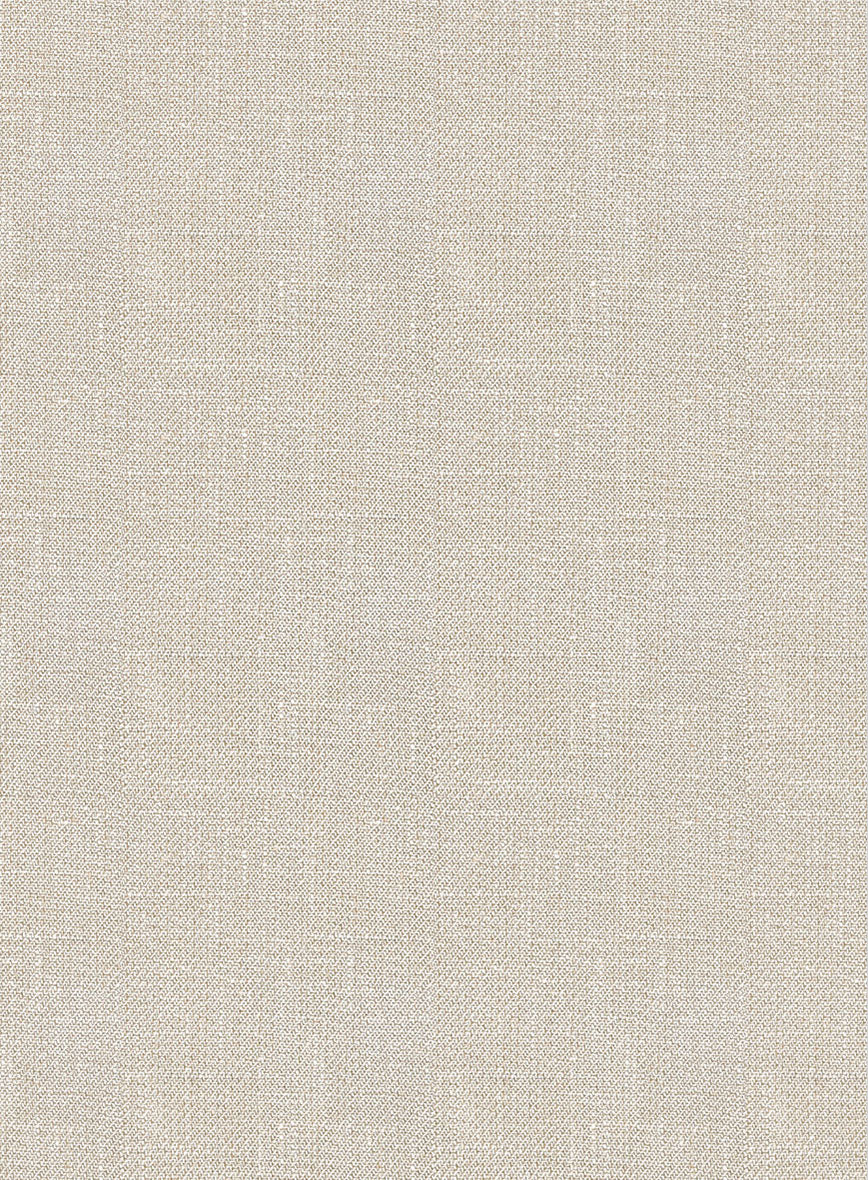 Italian Prato Beige Linen Jacket - Image 3