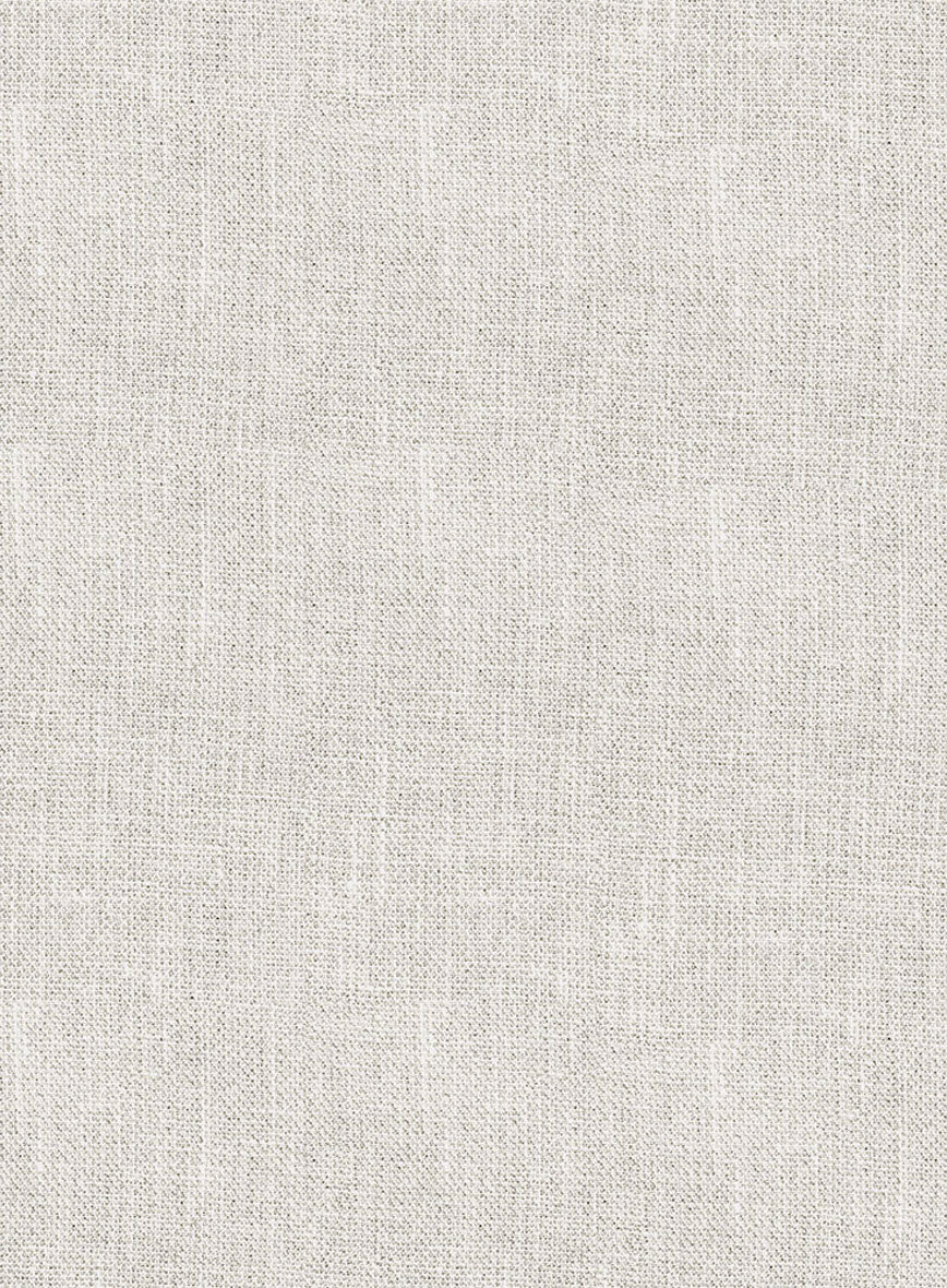 Italian Prato Beige Sharkskin Linen Jacket - Image 3