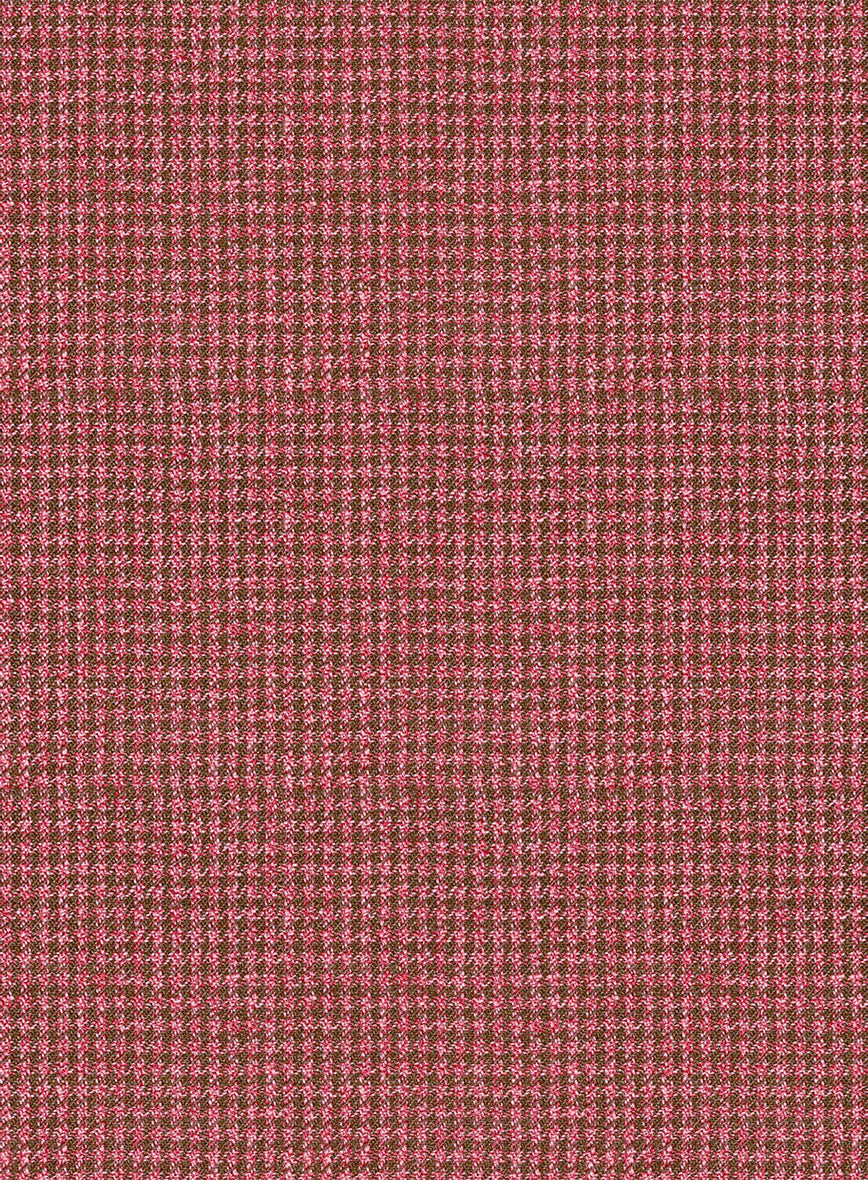 Italian Prato Tango Houndstooth Linen Jacket - Image 3
