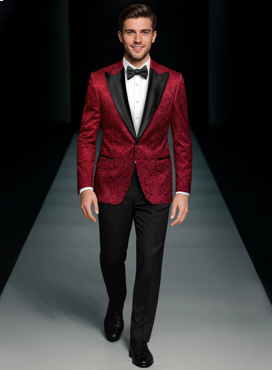 Italian Silk Cardinale Tuxedo Suit