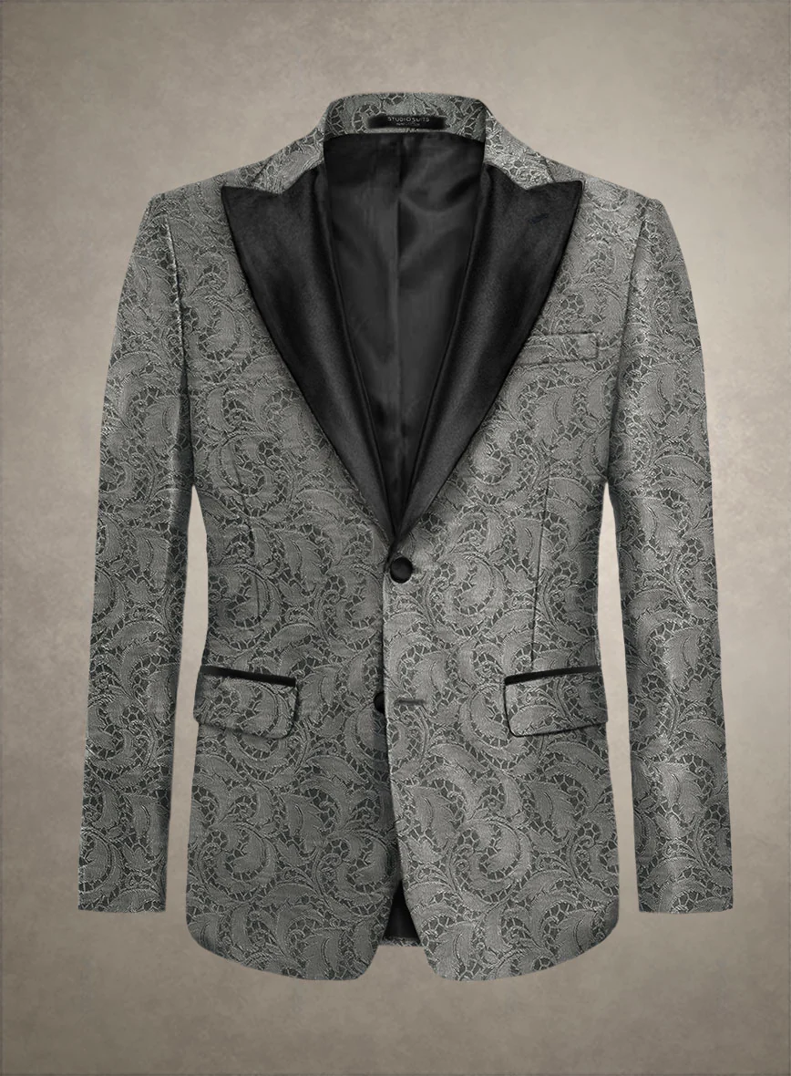 Italian Silk Hidalgo Tuxedo Suit - Image 2