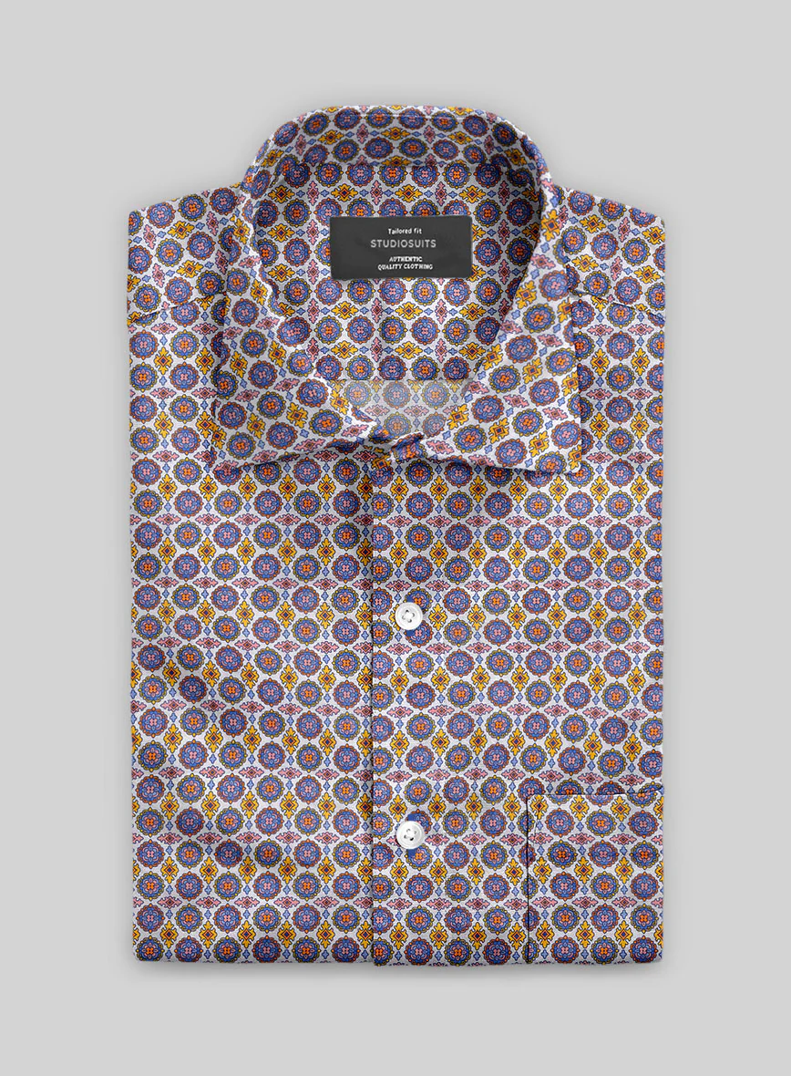 Italian Stefania Summer Linen Shirt - Image 2