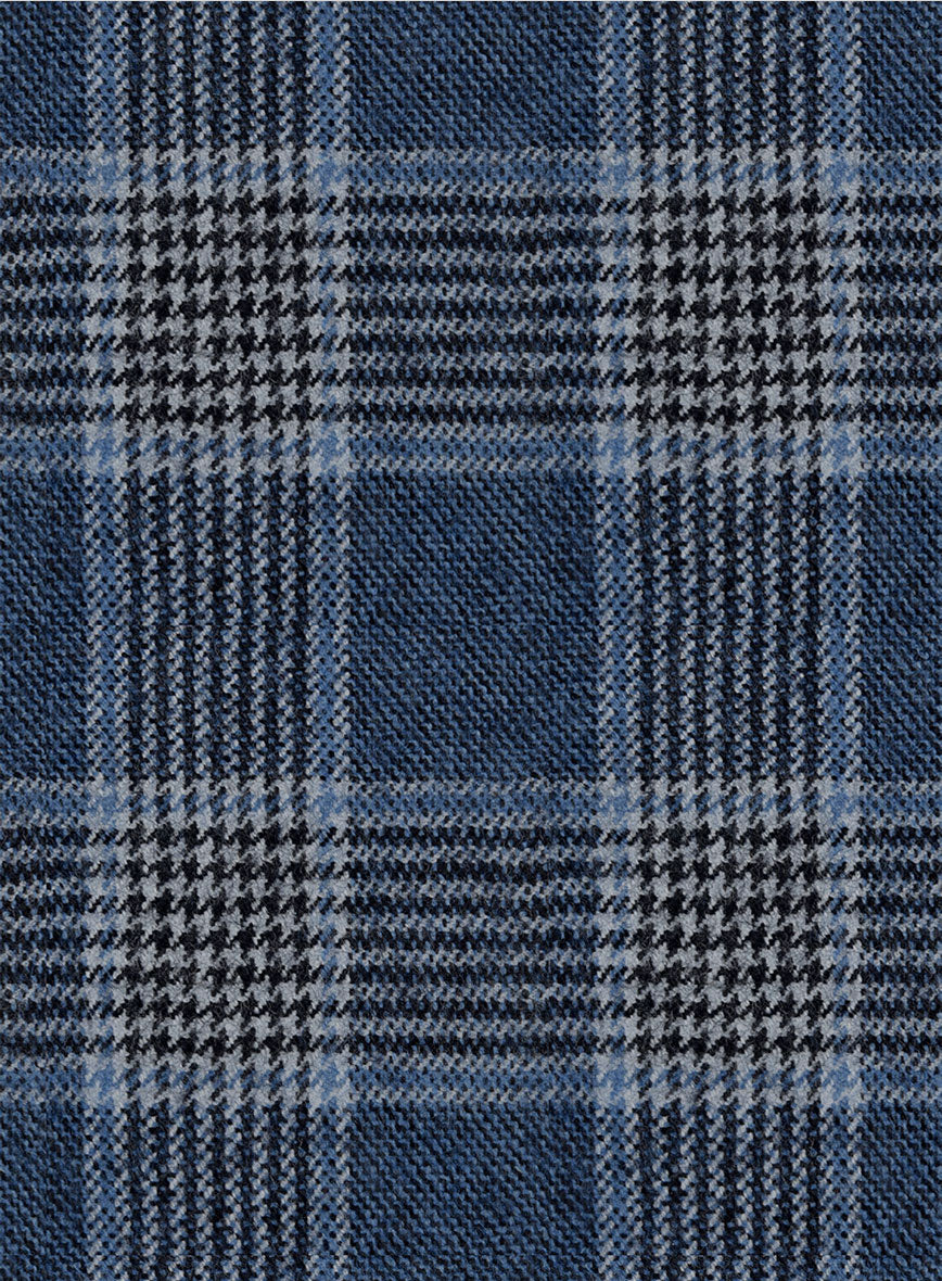 Italian Vincenzo Check Tweed Suit - Image 8
