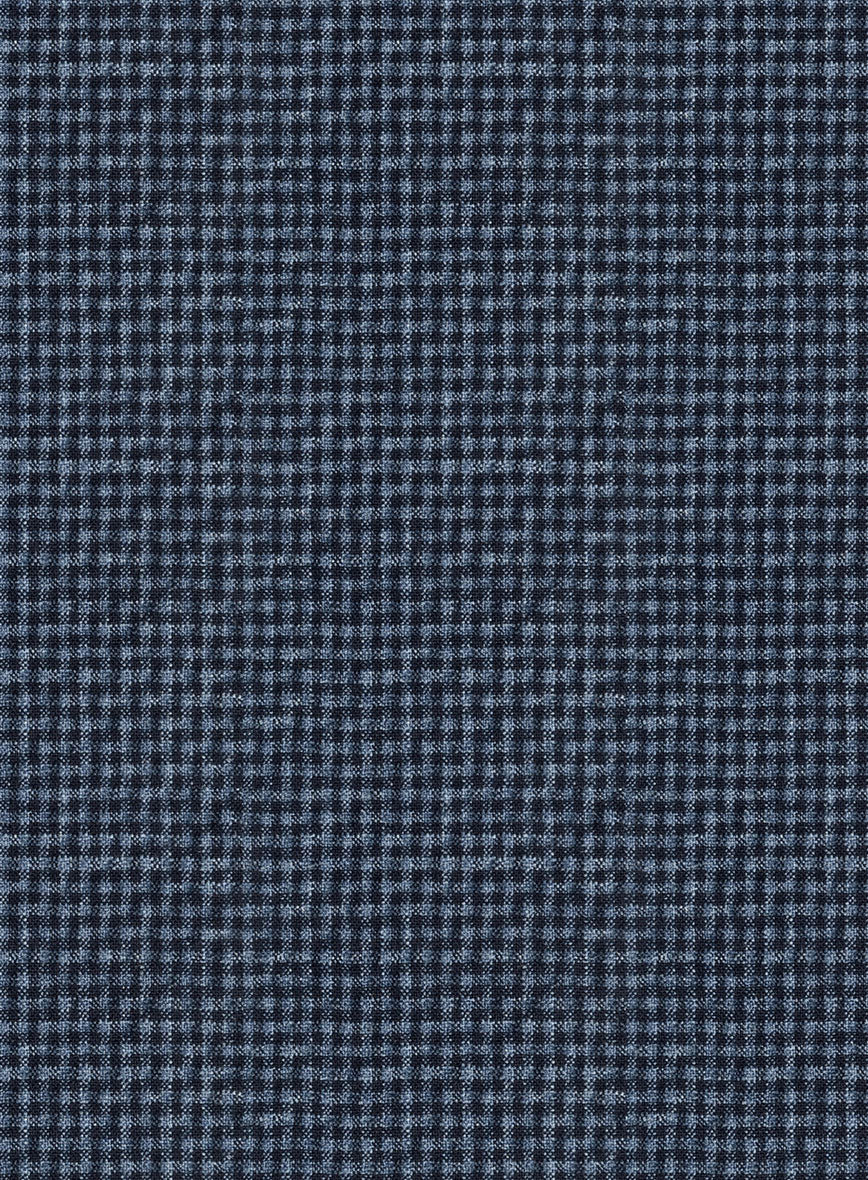 Italian Wool Silk Linen Efren Pants - Image 3