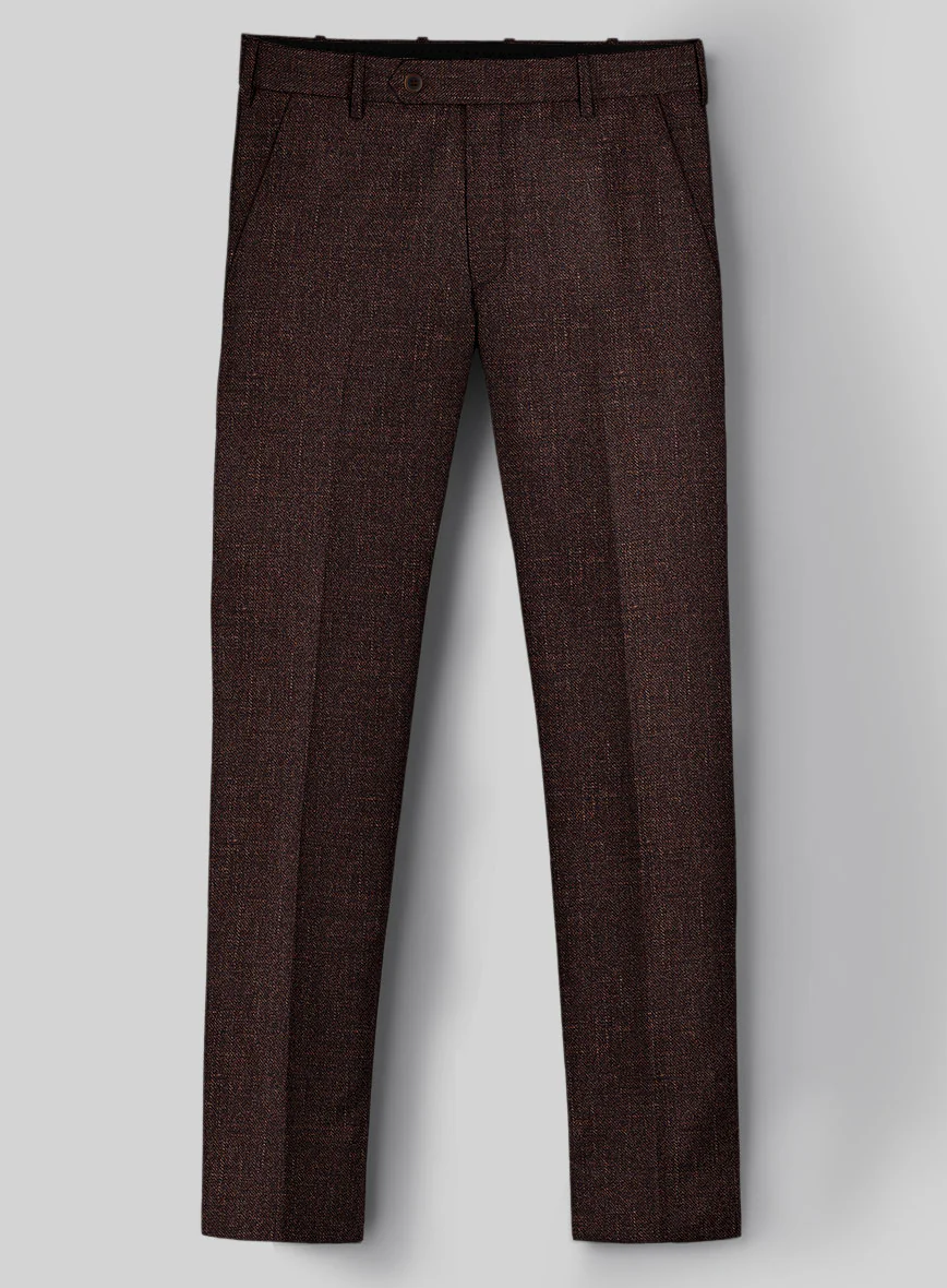 Italian Wool Silk Linen Ippolito Pants