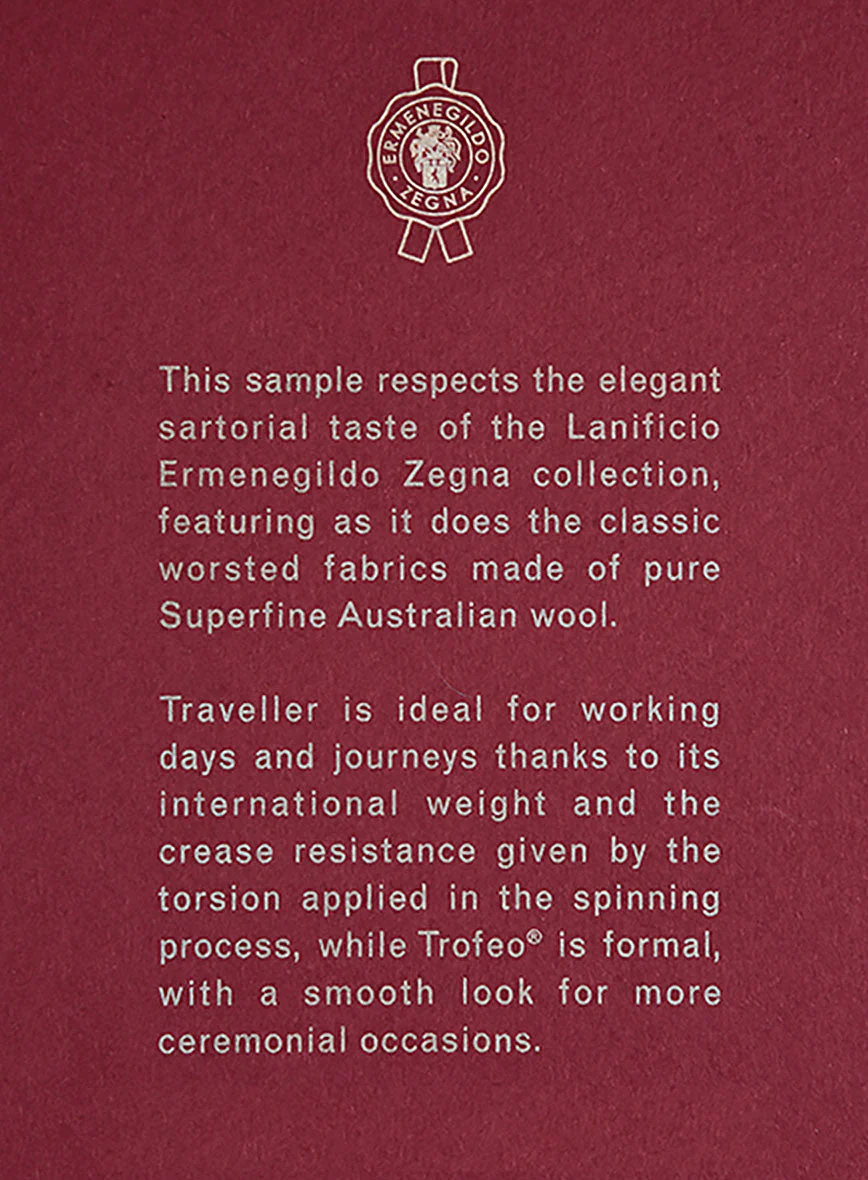 Lanificio Zegna Traveller Green Wool Pants - Image 4