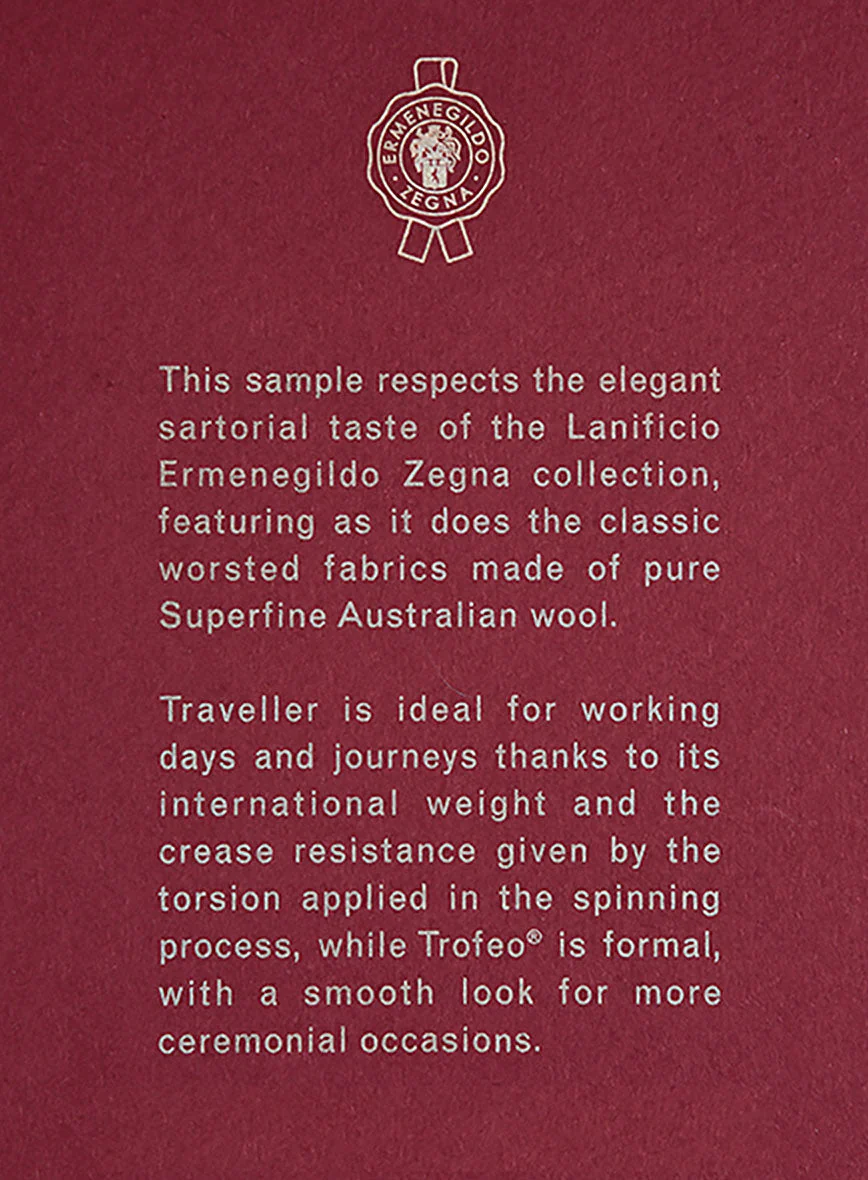 Lanificio Zegna Trofeo Sacramento Green Wool Suit - Image 8