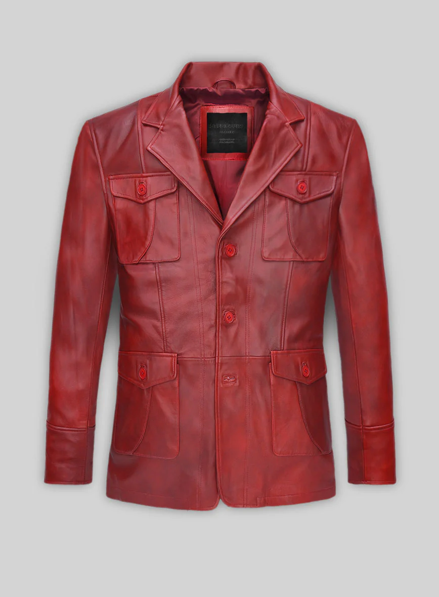 Leather Blazer - # 716