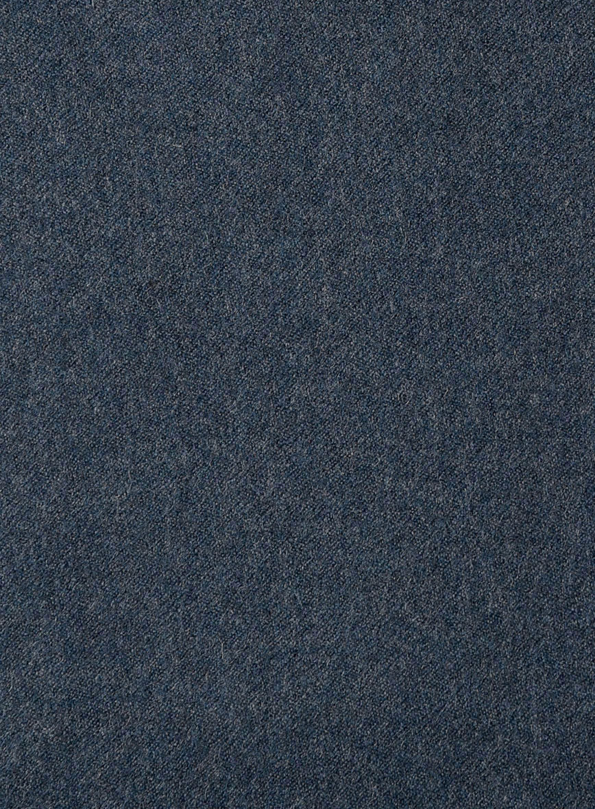 Light Weight Bond Blue Highland Tweed Trousers - Image 5