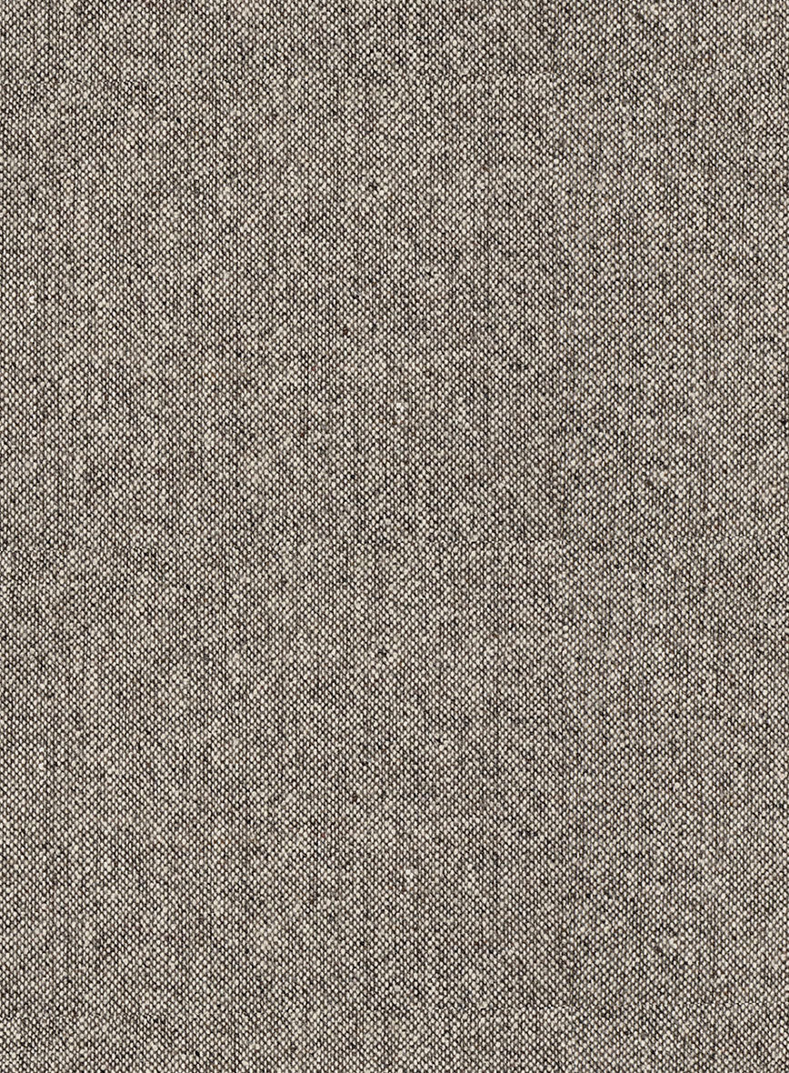 Light Weight Brown Tweed Double Breasted Jacket - Image 4