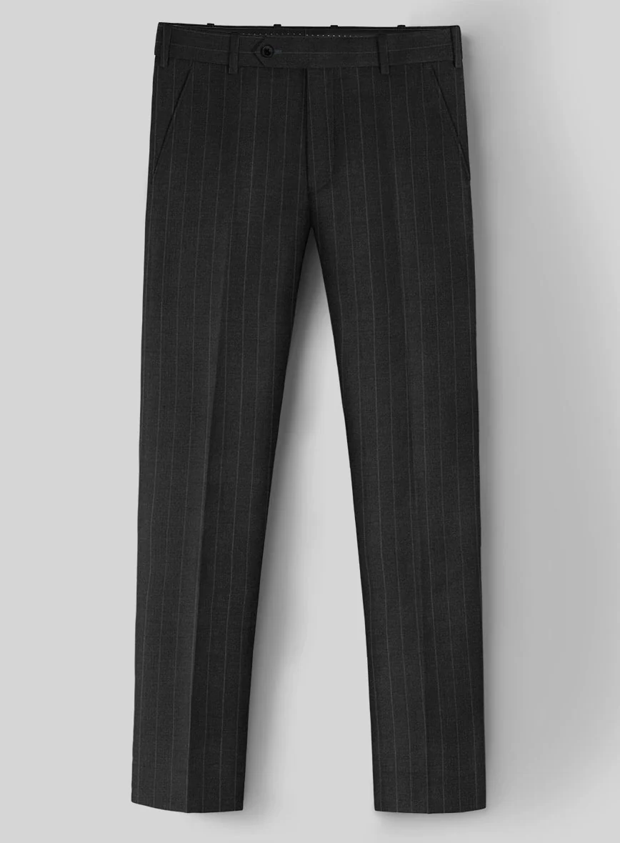 London Loom Caelro Stripe Wool Suit - Image 4