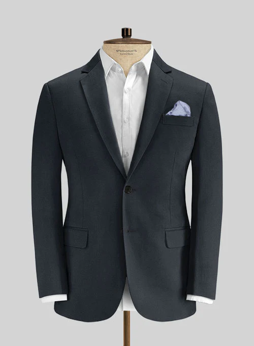Loro Piana Dark Navy Cotton Jacket